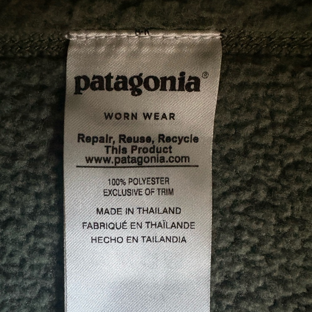 Patagonia Men's Better Sweater® 1/4-Zip Fleece XL - Picture 10 of 11